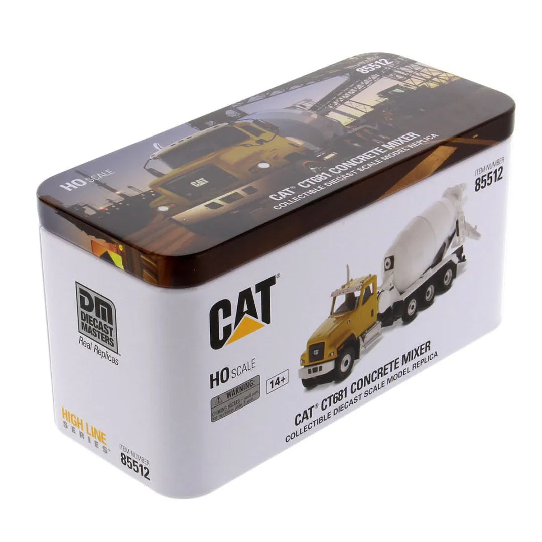 Miniatura Colecionável- Betoneira CAT CT681 - Escala 1:87