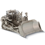 Miniatura Colecionável - Trator de Esteira CAT D11T - Edição Especial Prateada - Escala 1:50
